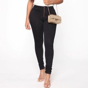 High Waited Black Skinny Jeans NEW